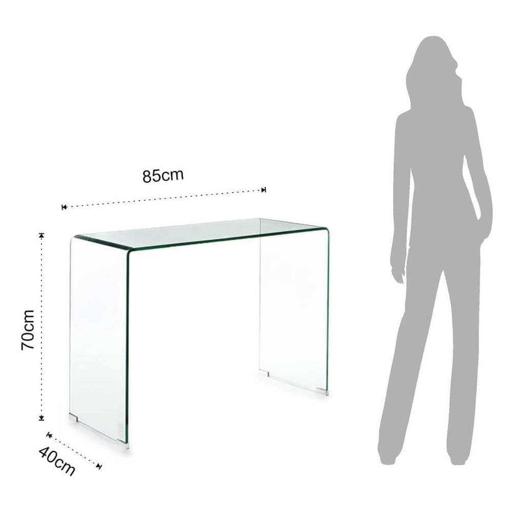 Consolle In Vetro Curvato Tomasucci Little Bridg - Foto 2