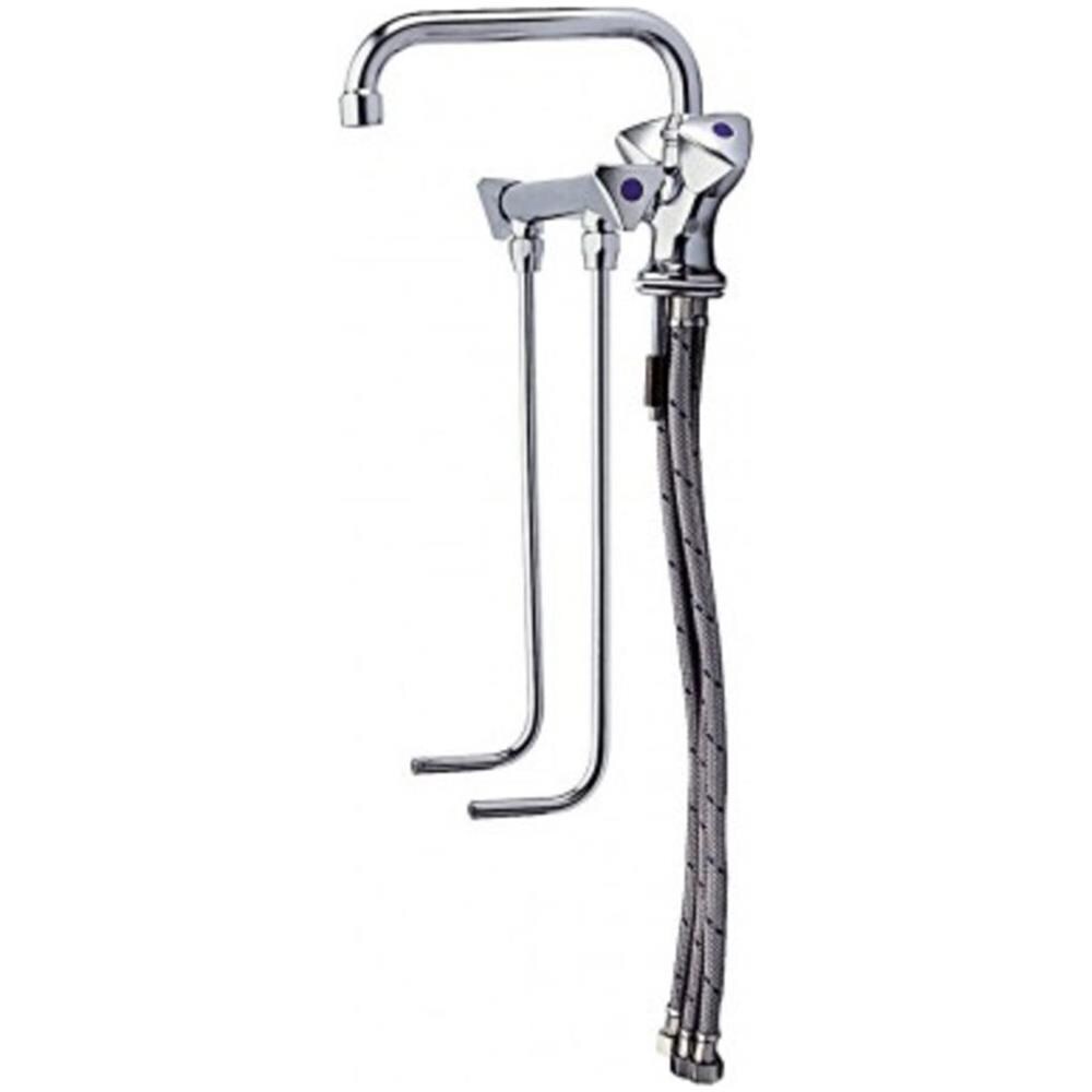 Armatura Dell'acqua - Rubinetto Miscelatore Per 2 Bacini - Alta Pressione - Foto 2