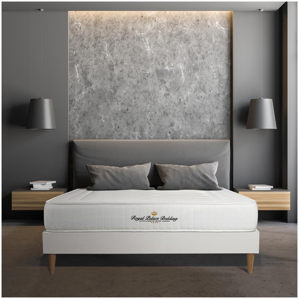 Kit Rete E Materasso Matrimoniale Nottingham 150 X 200cm - Spessore : 20cm - Memory Foam - Rigido - Foto 2