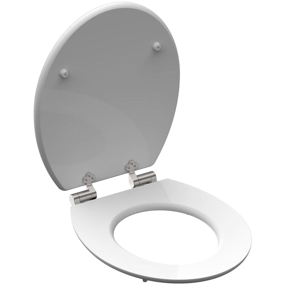 Tavoletta WC Lucida con Chiusura Ammortizzata DIAMOND in MDF - Foto 3