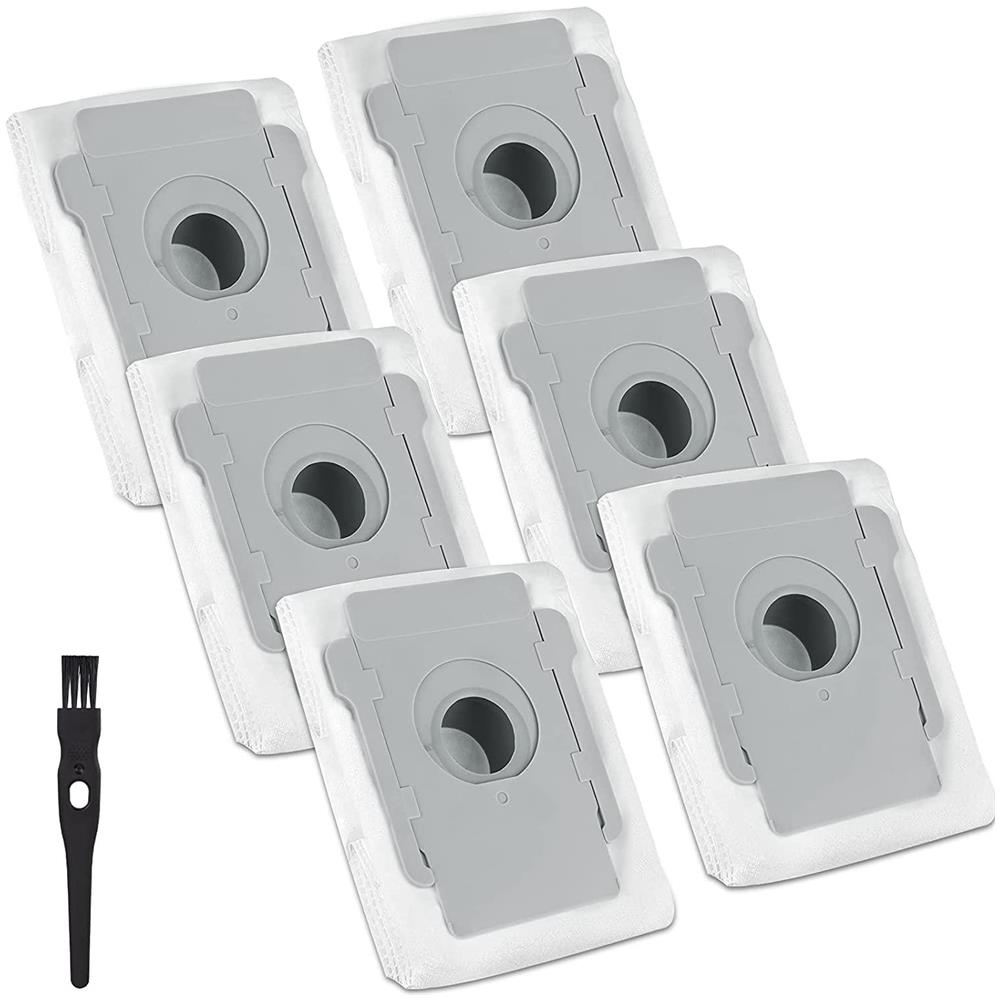 Confezione Da 6 Sacchetti Per Aspirapolvere Irobot Roomba I7 I7+ I7+ E5 E6 S9 S9+ - Foto 1