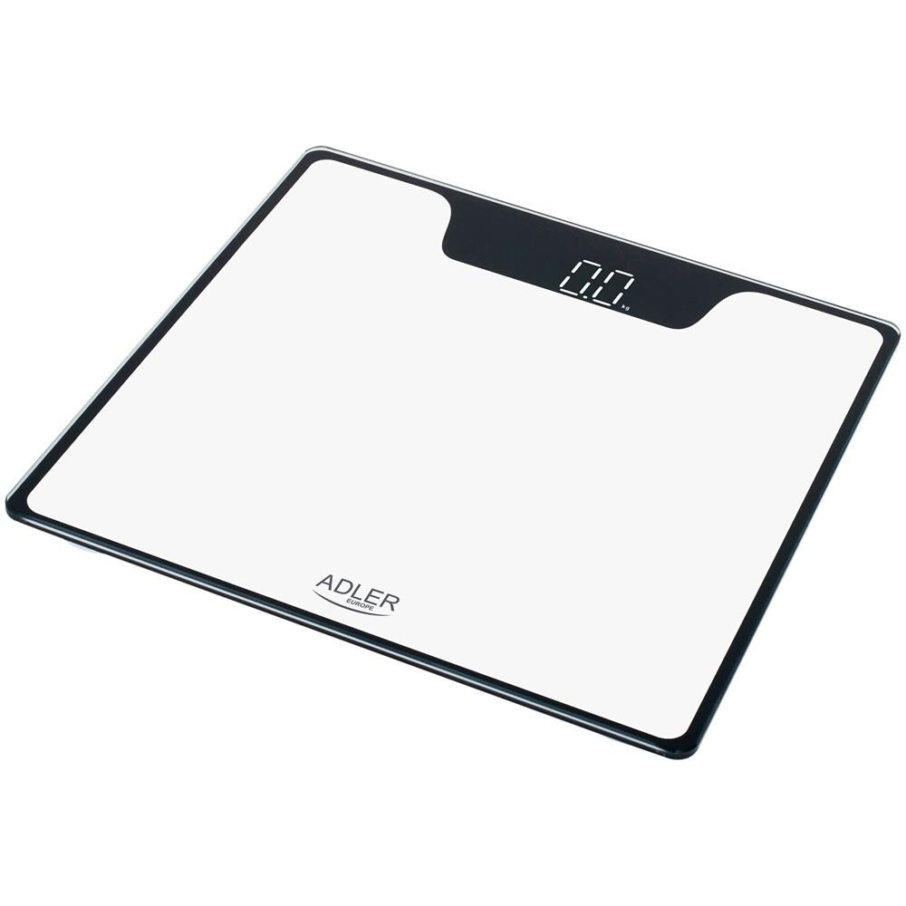 Ad8174w Bilancia Pesapersone Digitale Alta Precisione 180kg, Display Led Autospegnimento Bianco - Foto 1