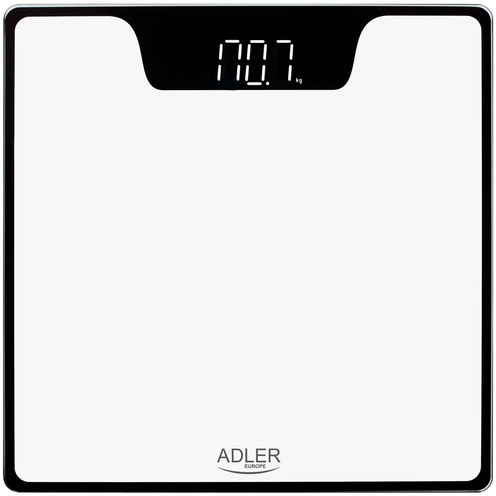 Ad8174w Bilancia Pesapersone Digitale Alta Precisione 180kg, Display Led Autospegnimento Bianco - Foto 7
