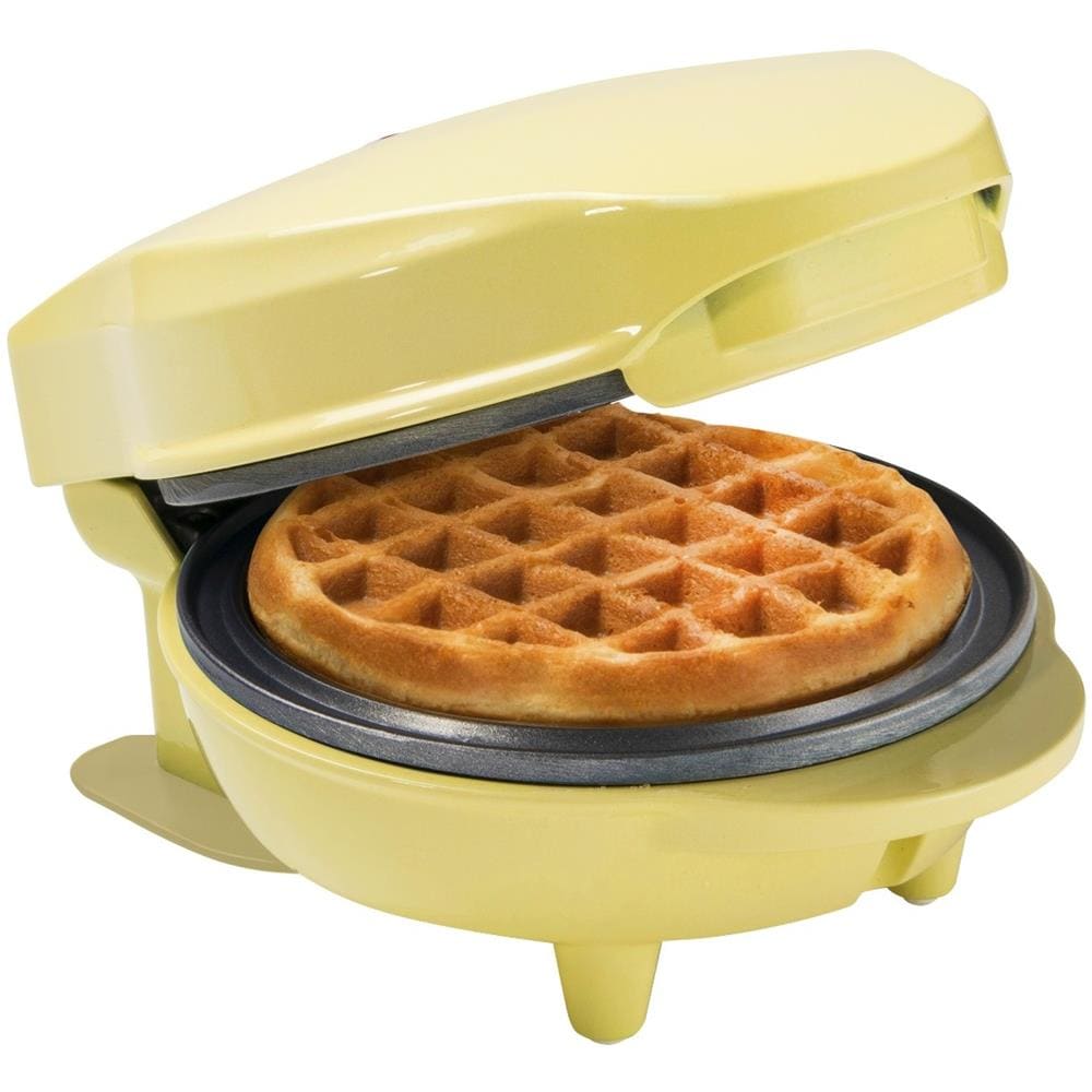 AMW500V piastra per waffle 1 waffle 550 W Giallo - Foto 1