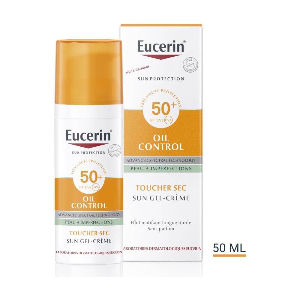 Sun Gel-creme Oil Control Spf50+ Toucher Sec 50ml Sun Protection - Foto 1