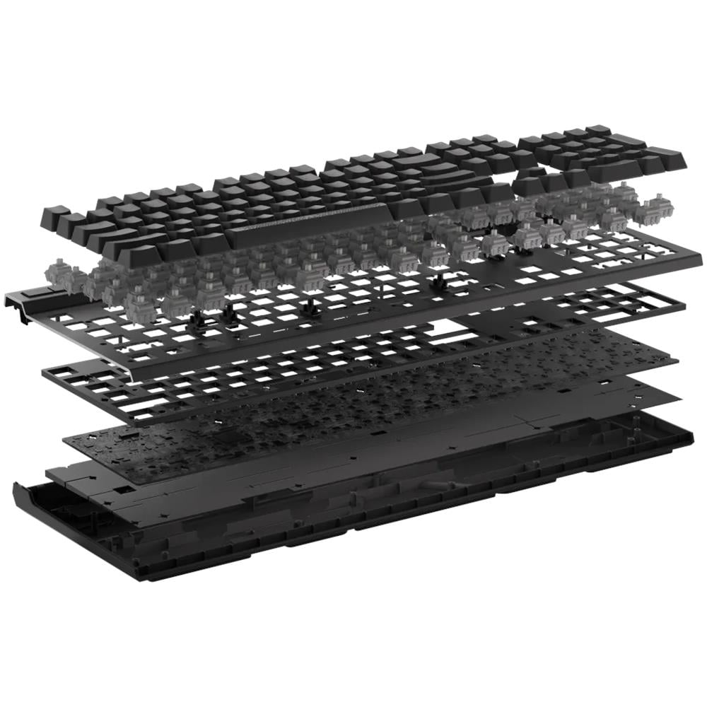 Tastiera USB CH-910961G-NA  (Layout Inglese US) Colore Nero - Foto 15