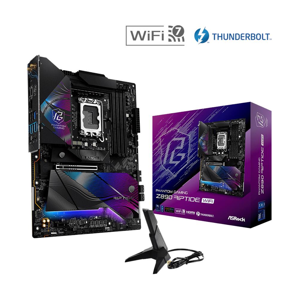 Scheda Madre Z890 Riptide WiFi Socket LGA 1851 Chipset Z890 ATX - Foto 1
