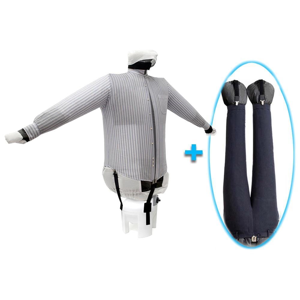 EOLO Stirasciugatrice SA04 E ECO INOX V6 Stira Asciuga Camicie Pantaloni Panni Manichino Stiro Verticale Ferro Professionale Robot Asciugabiancheria 3 Programmi Made in Italy Garanzia 5 Anni Efficienza A++ - Foto 1