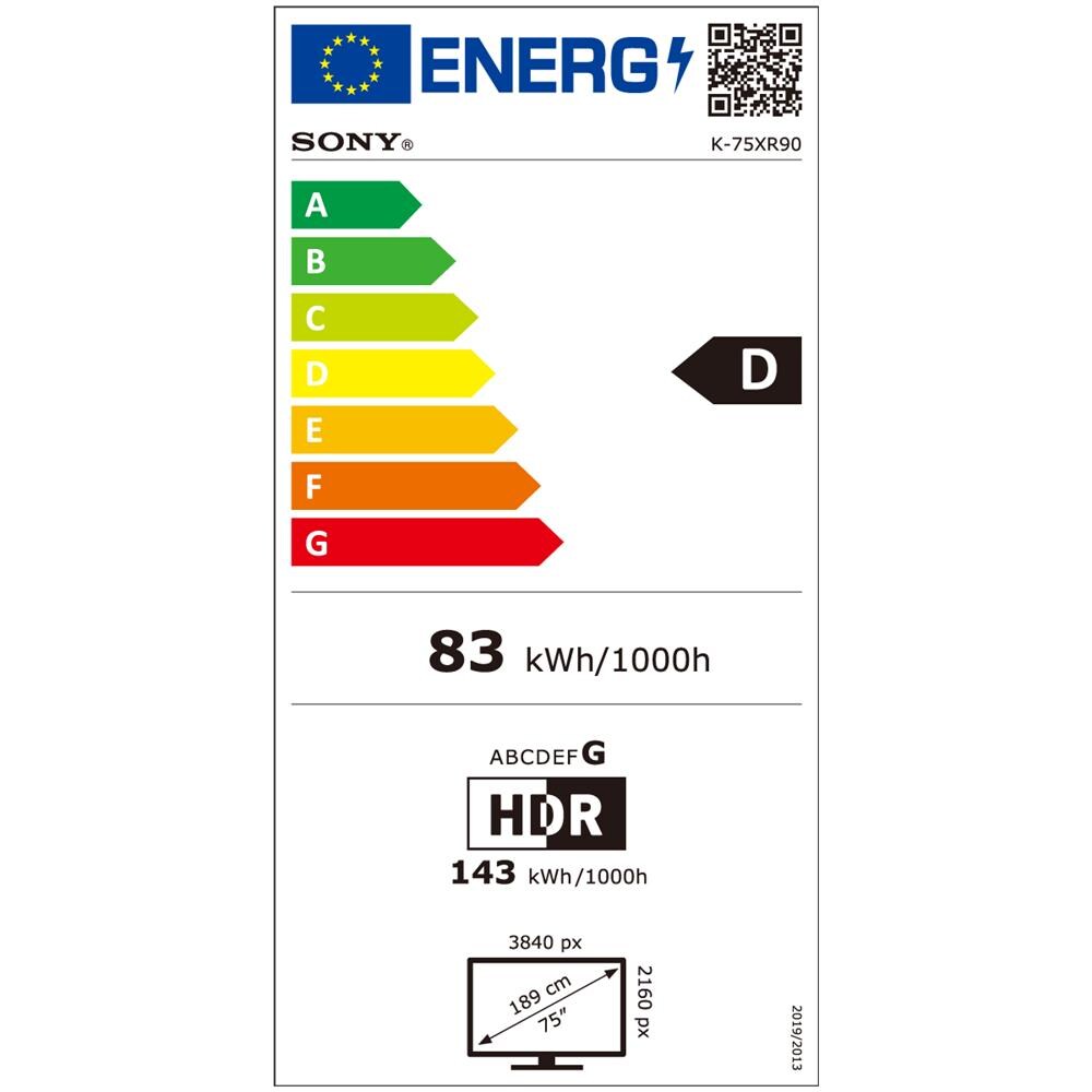 TV LED 4K Ultra HD 190.5" FWD-75XR90/UK - Foto 2