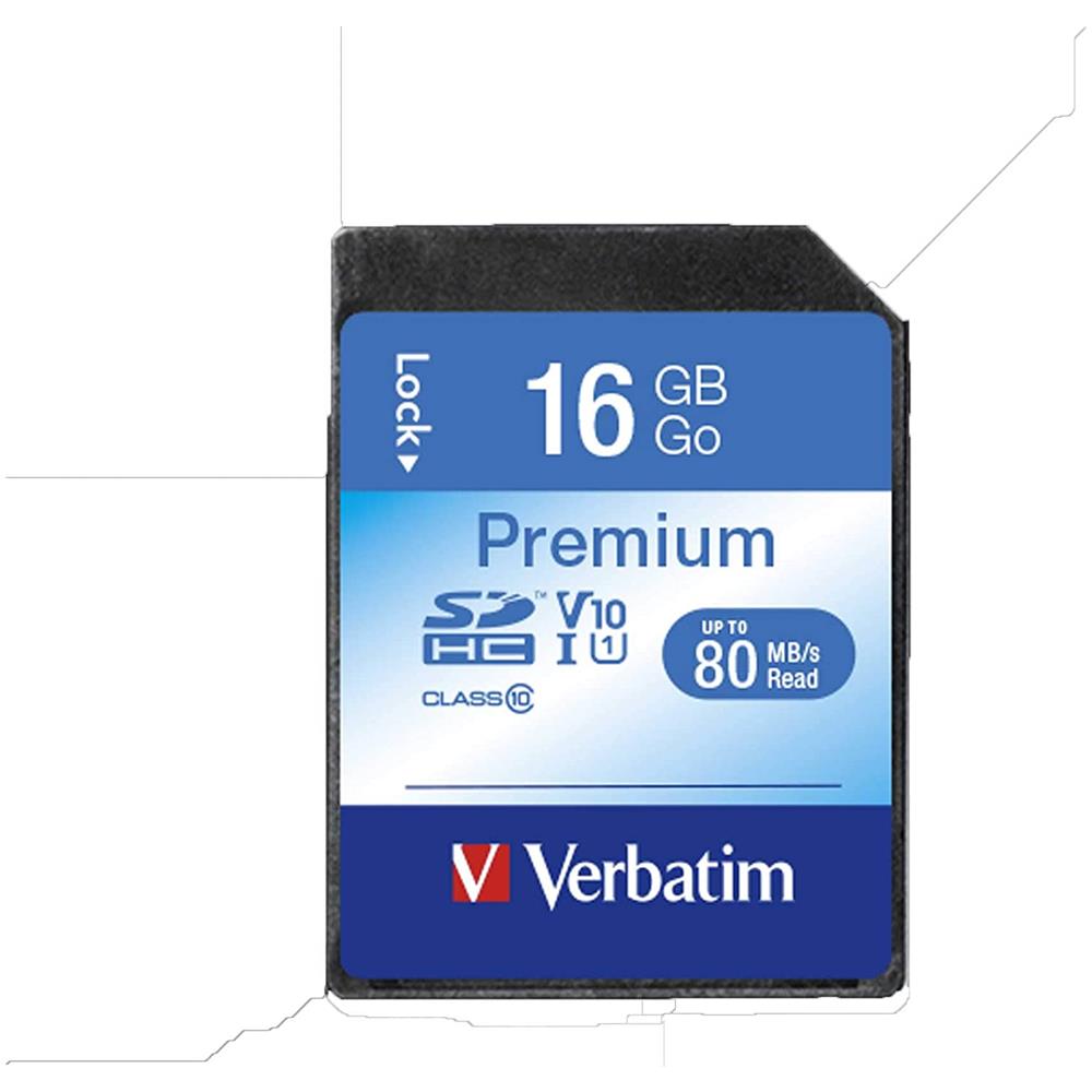 Scheda di memoria flash - 16 GB - Class 10 - SDHC - Foto 2