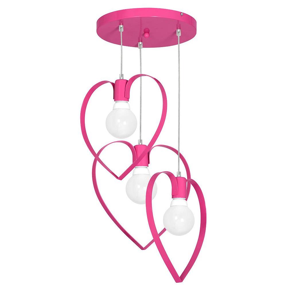 9957 Lampada sospensione Love cameretta bambini 50-120 cm x 40 cm x 40 cm - Foto 1