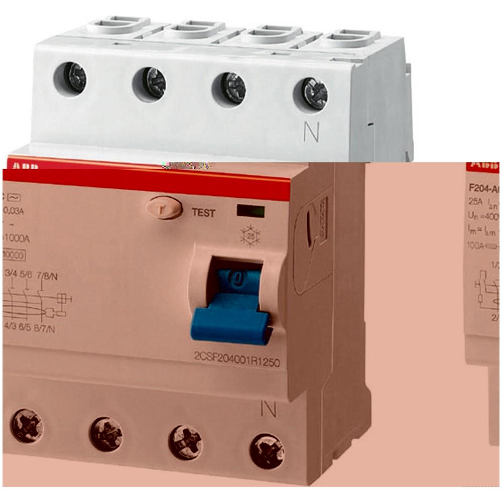 F204ac40/03 - F204 Ac 40a 300ma Interruzione Differenziale Puro 4p - Foto 2