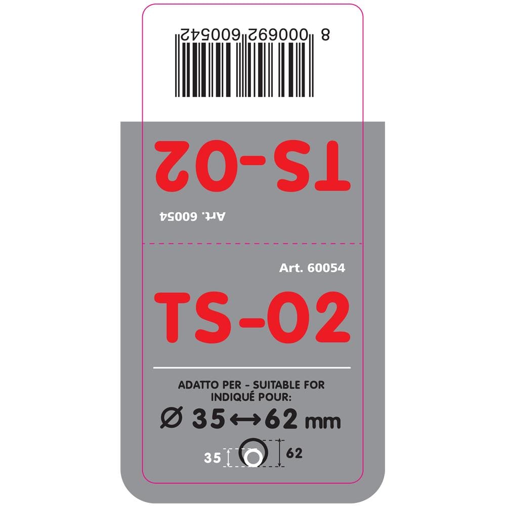 Terminale Ts-02 Acciaio Inox Diam. 35-62mm - Foto 6