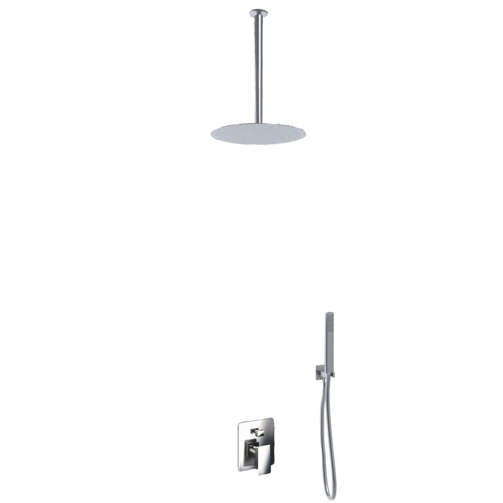 Kyuionty 4 Staffe Portatenda Da Soffitto In Acciaio Inox, Bianche, Per Aste Ø 26 Mm, Con Viti E Tasselli
