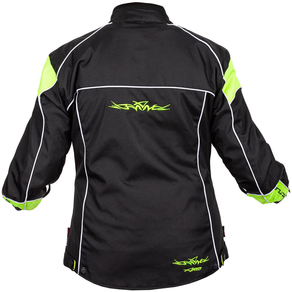 Giacca Tessuto Moto Donna Lady Protezioni Ce Scooter Sfoderabile Fluo Xs - Foto 5