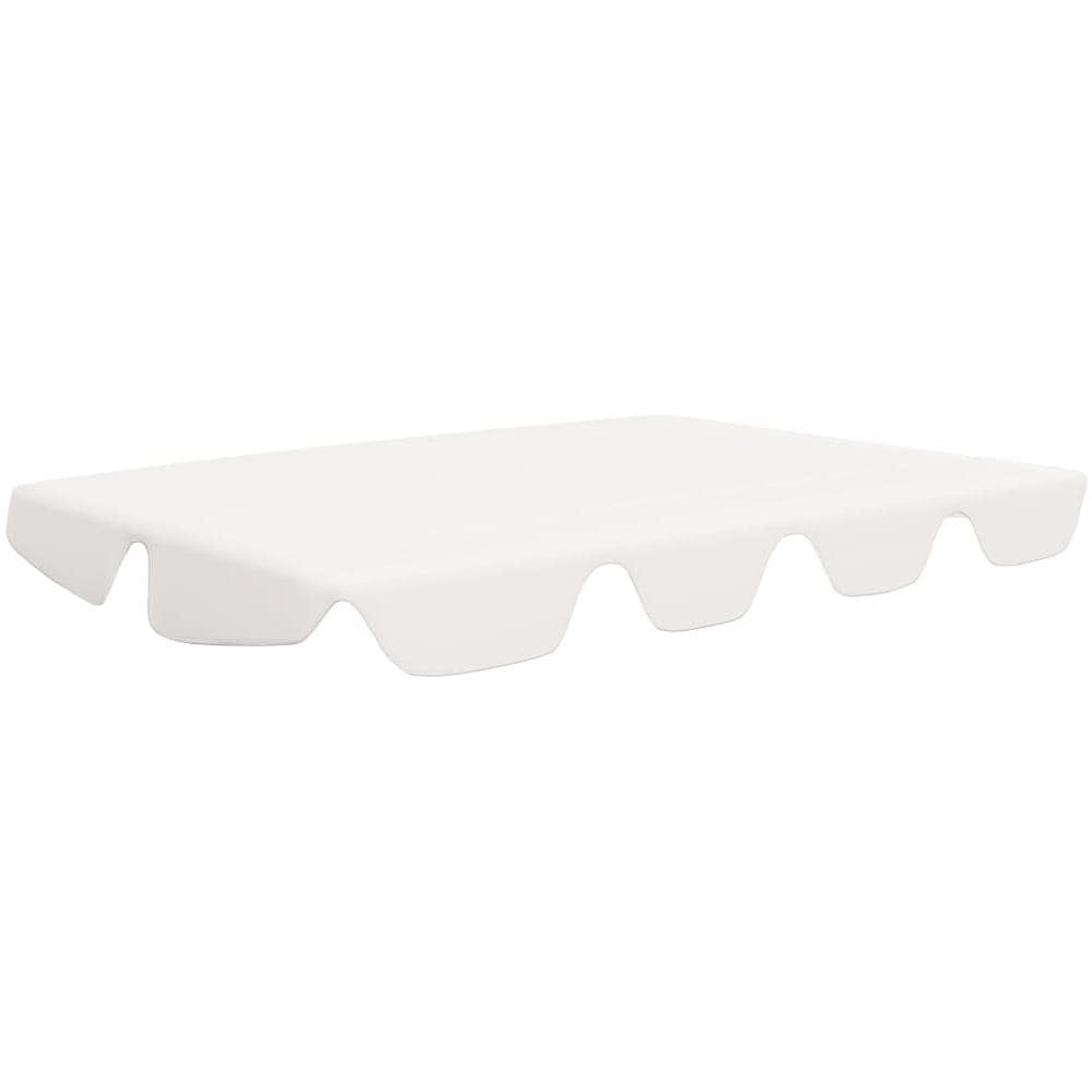 Baldacchino per Dondolo Giardino Bianco 188/168x145/110 cm - Foto 1