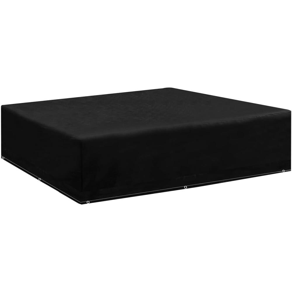 Coperture per Mobili da Giardino 2 pz 8 Occhielli 200x200x70 cm - Foto 2