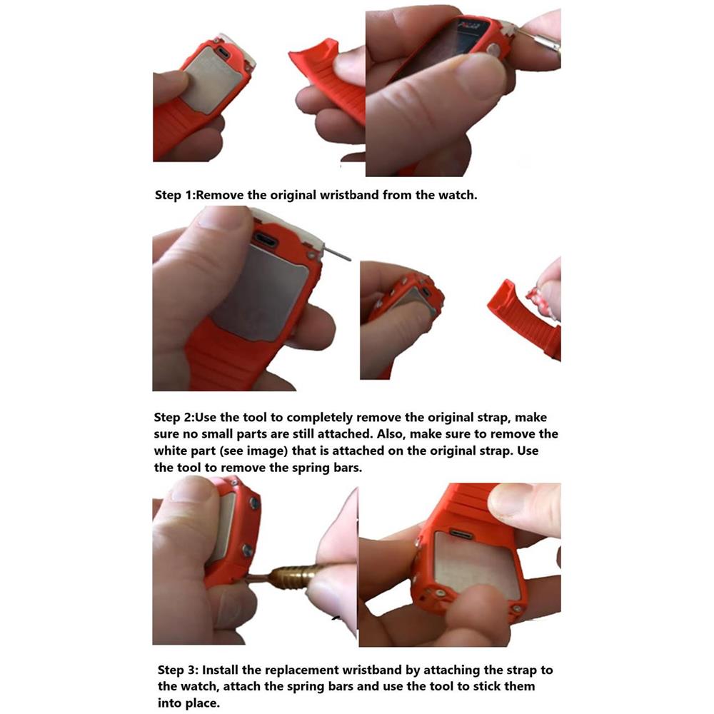 Bracciale In Silicone Polar M400 / M430 Black - Foto 17