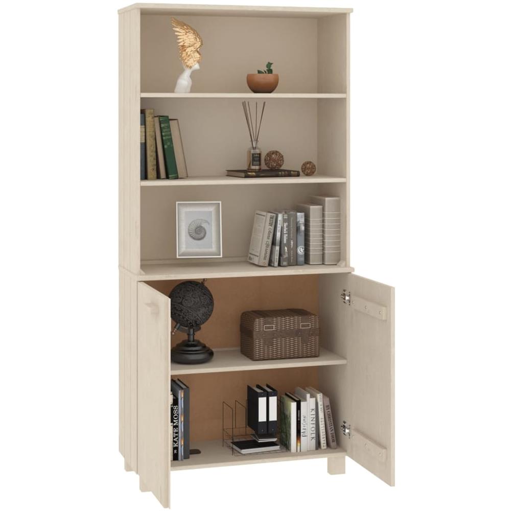 Credenza In Legno Massello Di Pino Marrone Miele - Foto 3