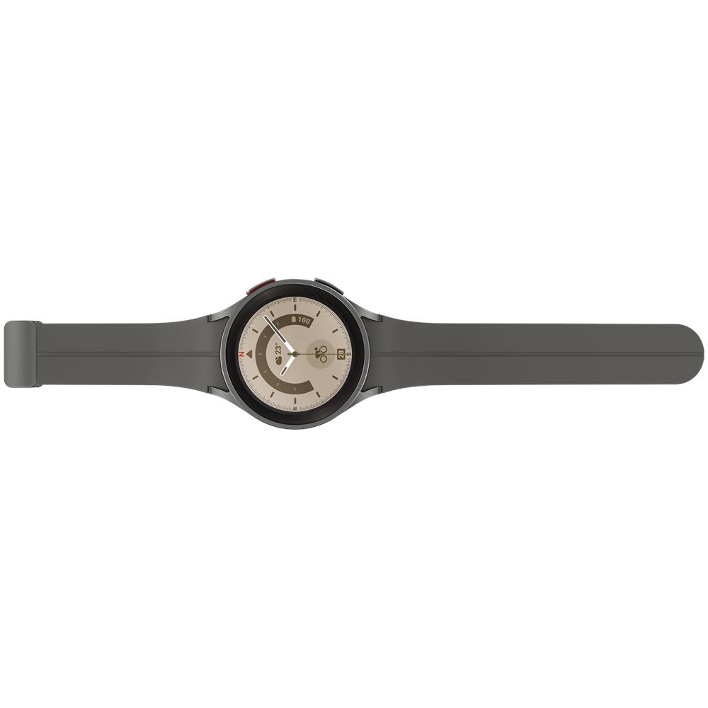 Galaxy Watch5 Pro 3,56 cm (1.4") OLED 45 mm Digitale 450 x 450 Pixel Touch screen 4G Titanio Wi-Fi GPS (satellitare) - Foto 6