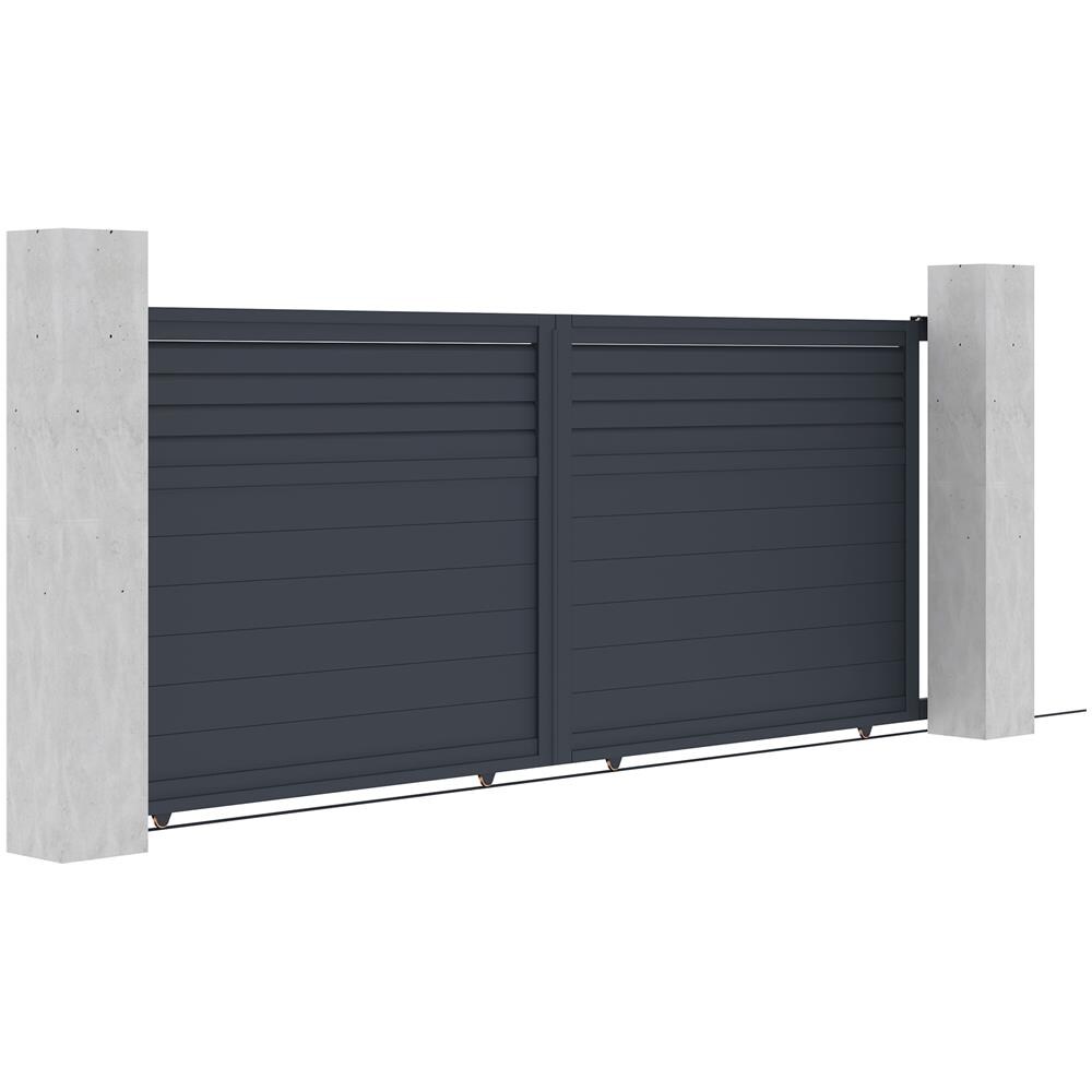 Cancello Elettrico Scorrevole 4m Carpatia A. 160 + Ranger C300 - Foto 2