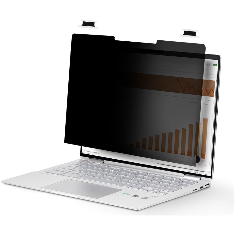 Filtro Privacy Antiriflesso per schermo Touch da 14" 16:9, Privacy Screen Protector per PC portatile con riduzione della luce blu del 51%, a ribalta - Foto 1