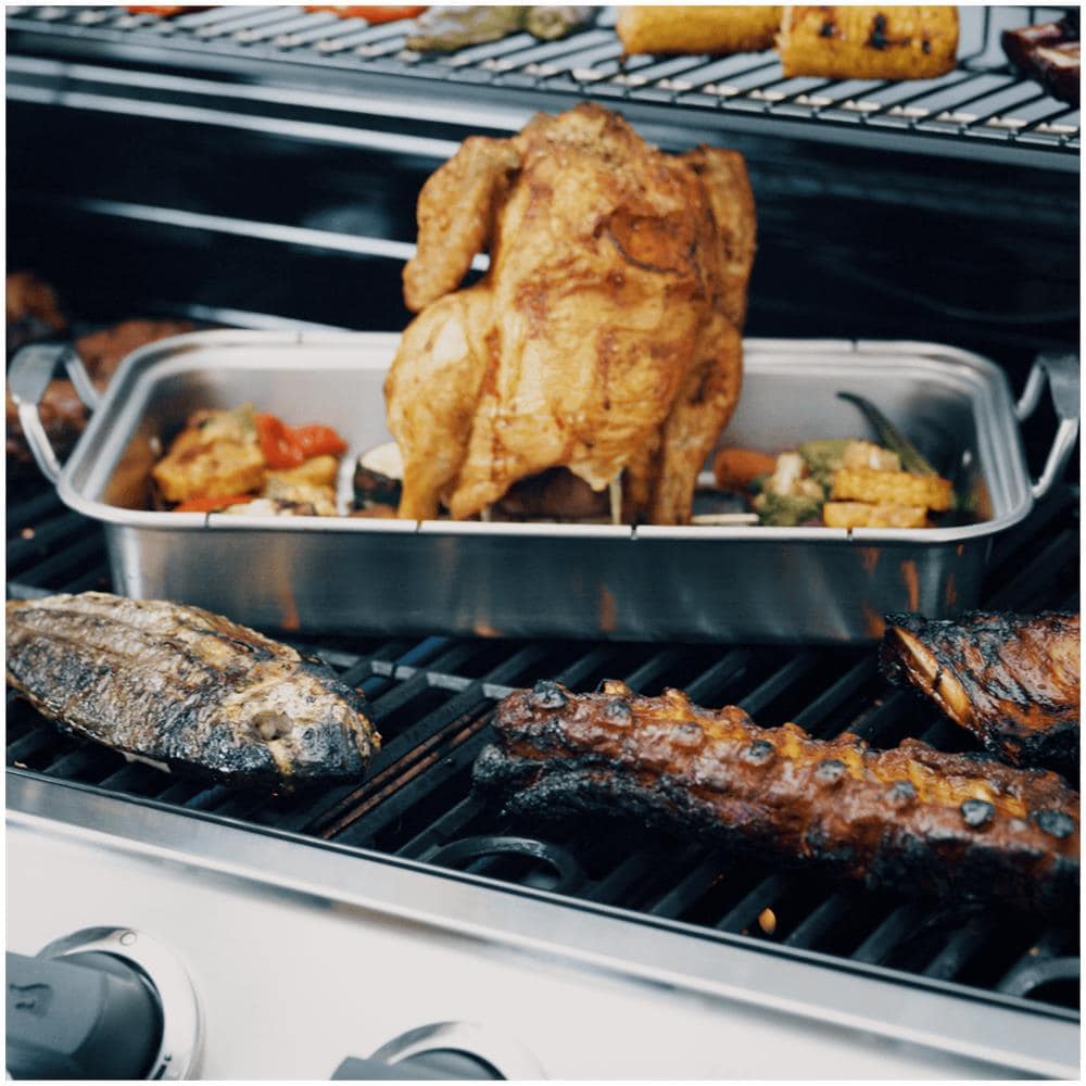 Convective 640 B XL Grill Carrello Gas Nero, Stainless steel - Foto 7