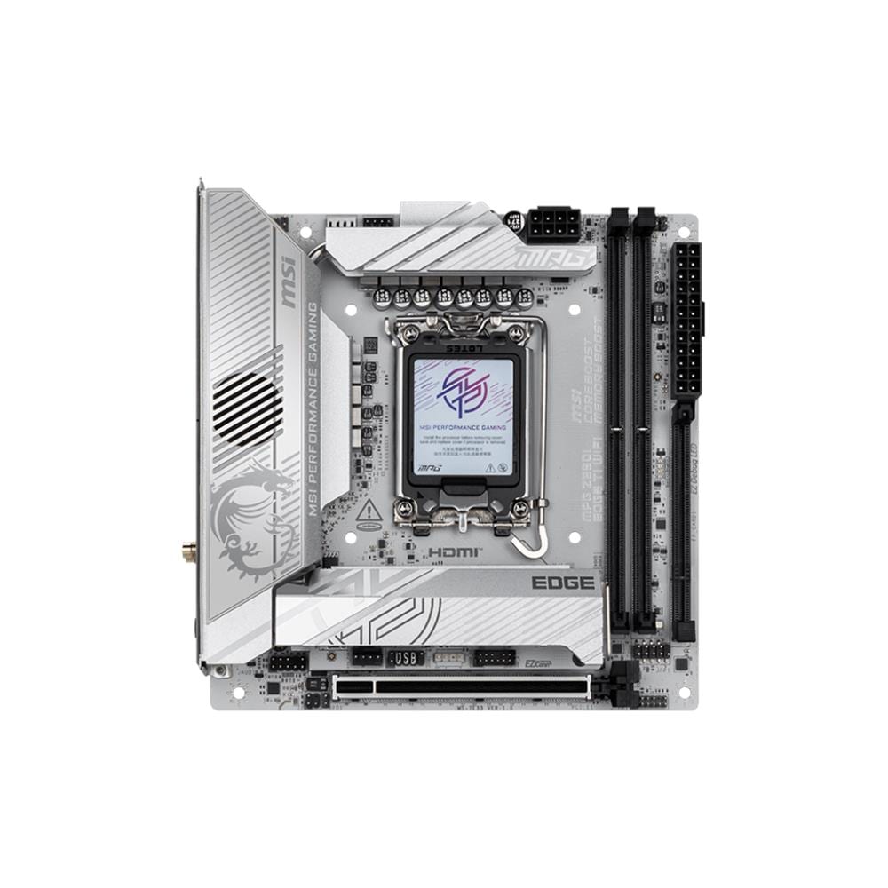 Scheda Madre MPG Z890I EDGE TI WIFI Socket LGA 1851 Chipset Z890 mini ITX - Foto 2