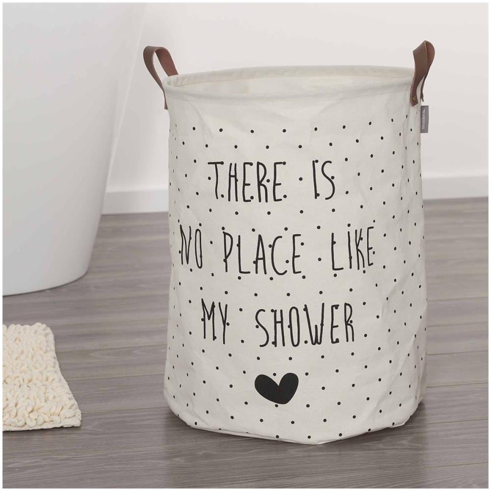 Cesto Portabiancheria Lyrics Crema 60 L 362272065 - Foto 3