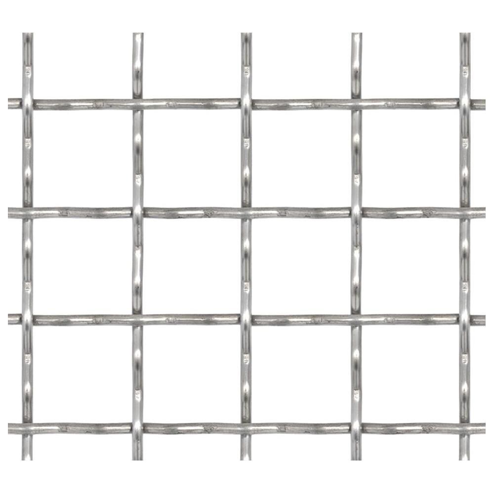 Pannello Rete Metallica Modulare Acciaio Inox 50x50cm 21x21x2,5mm - Foto 3