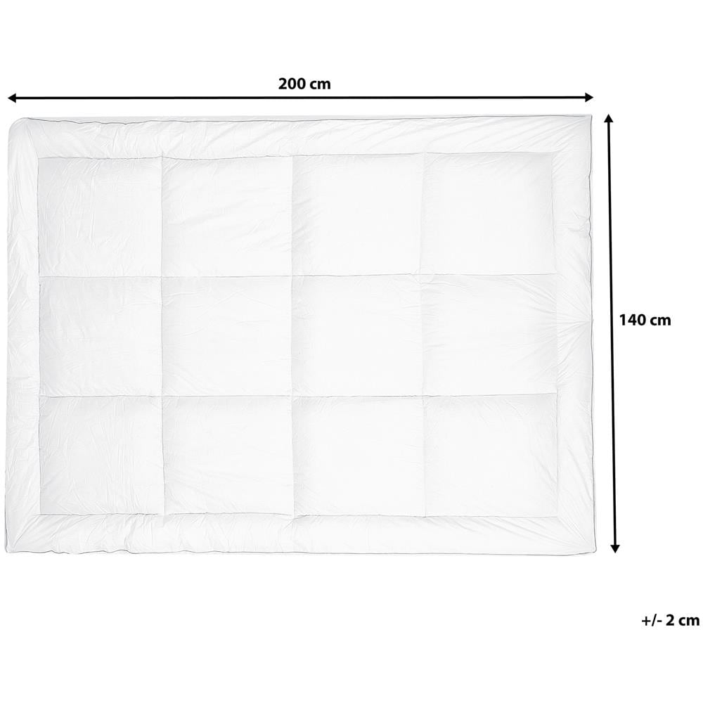 Materasso Topper 140x200 In Cotone E Microfibra Trivor - Foto 14