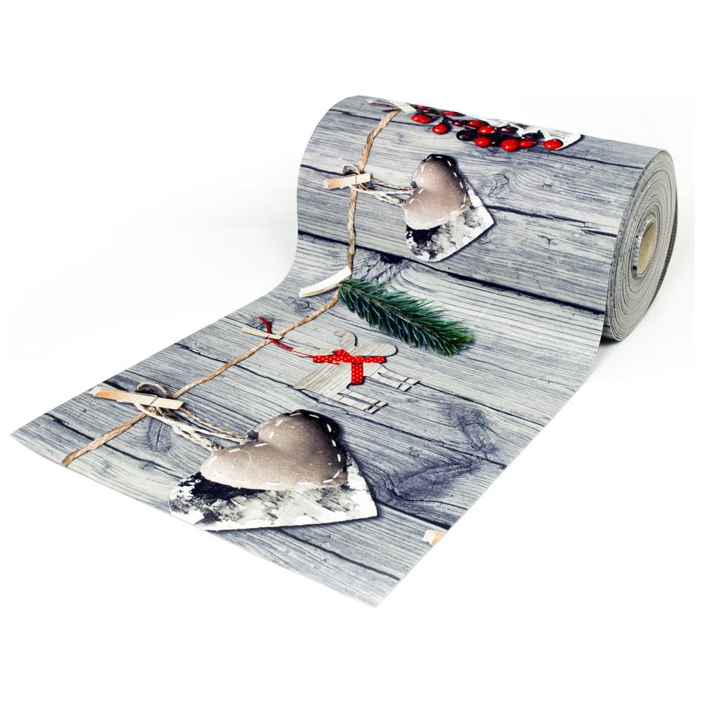 Tappeto Passatoia Antiscivolo Con Stampa Digitale Dis. Renna Natale 50x180 Renna - Foto 1