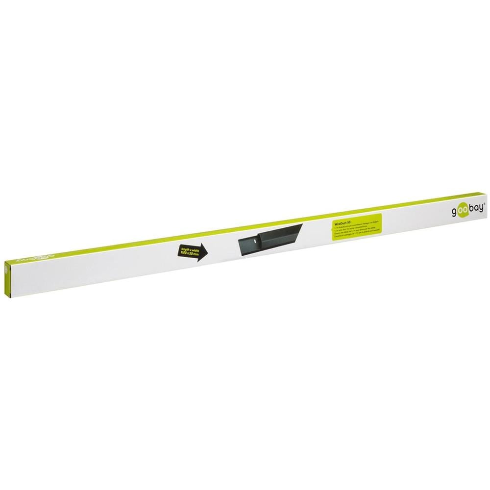 Canalina Passacavi Canale Flessibile (l X L X A) 1100 X 50 X 26 Mm 1 Pz. Nero - Foto 2