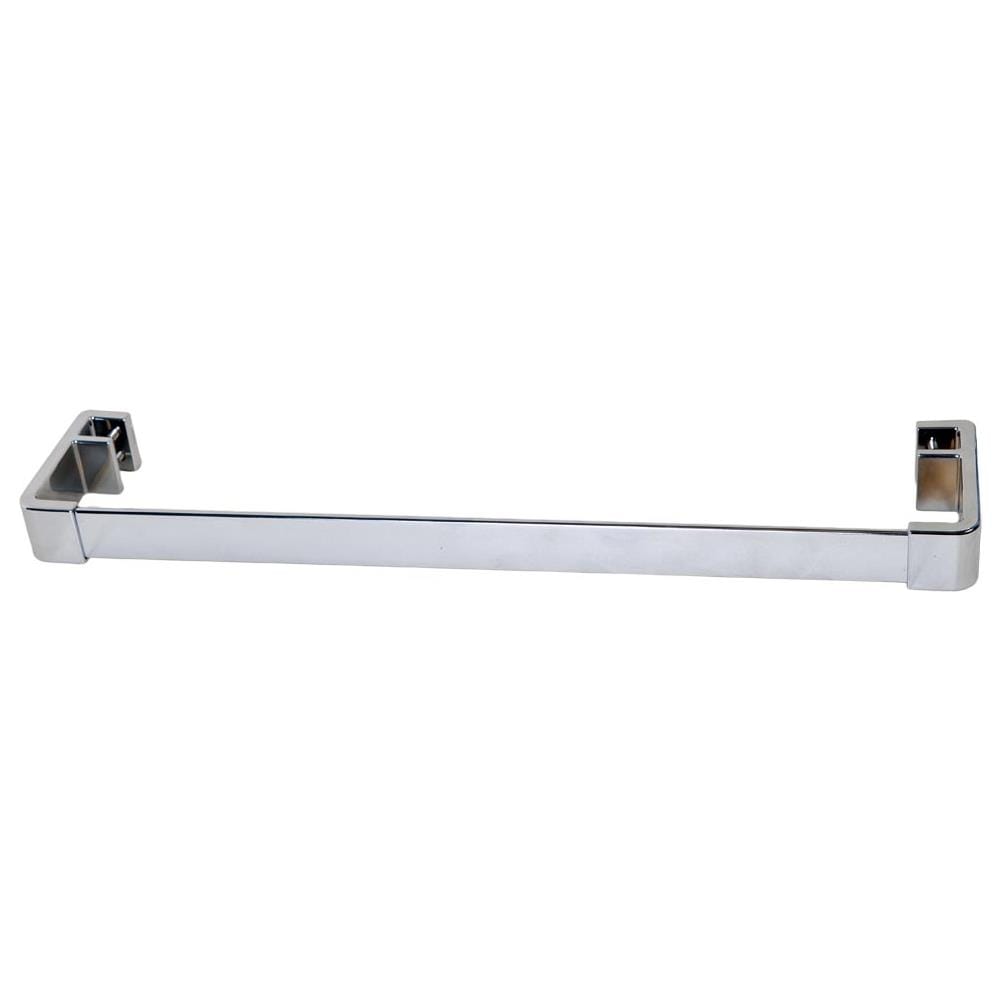 Porta Asciugamani Ercole In Resina Lunghezza Cm 52 Colore Metallo Cromo - Foto 1