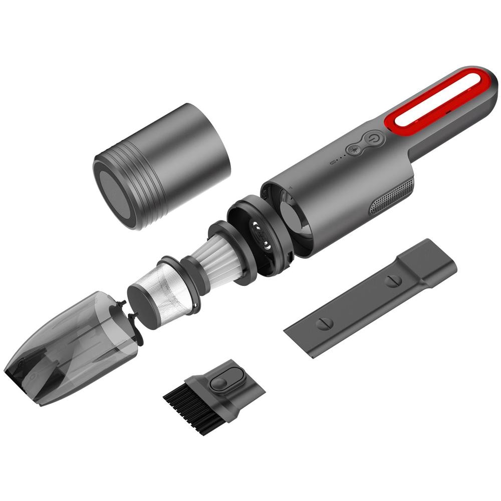 Aspirapolvere Portatile per Auto Ricaricabile con LED - Foto 1