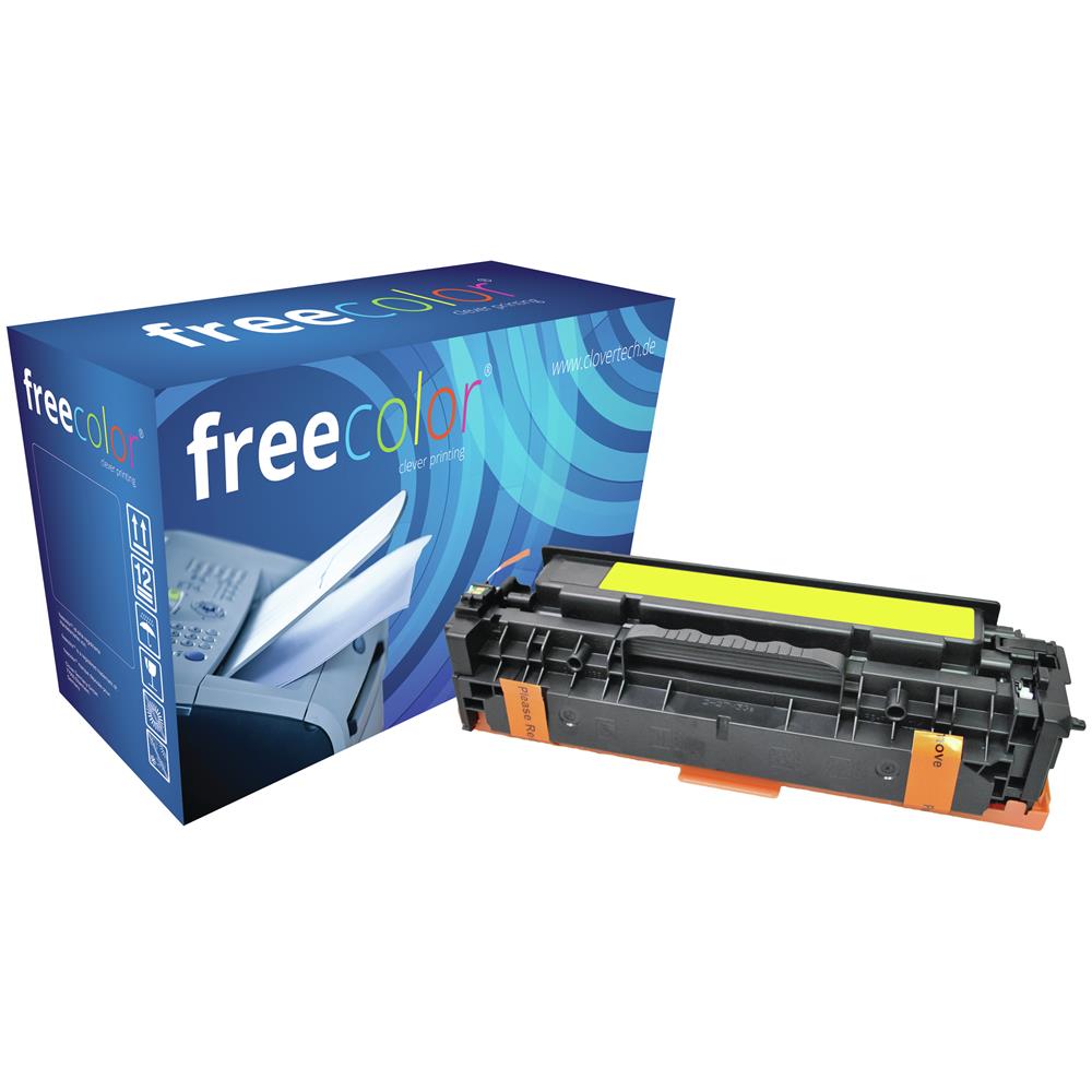 Freecolor M451Y-FRC, Toner, Giallo, Laser, HP, LaserJet Pro 400 color M 475 dn, LaserJet Pro 400 color M 451 nw, LaserJet Pro 300 color MFP M 375 n, CE412A - Foto 1