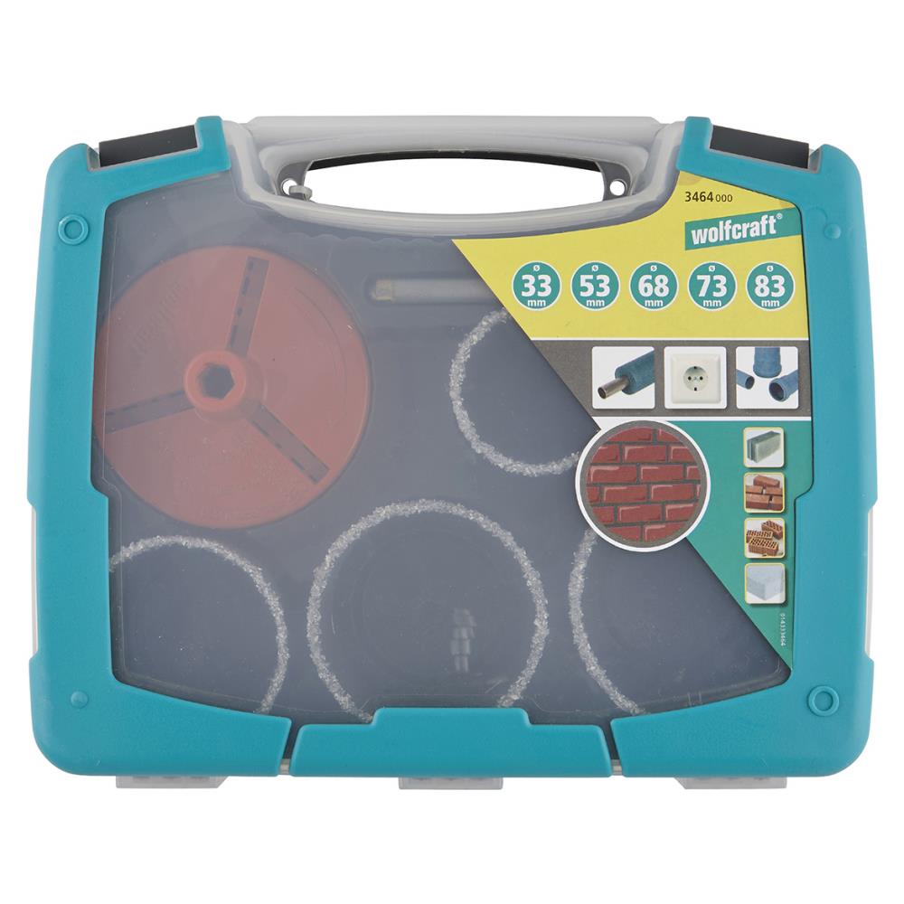 Set Accessori per Sega a Tazza 7pz 33/53/68/73/83 mm 3464000 - Foto 10