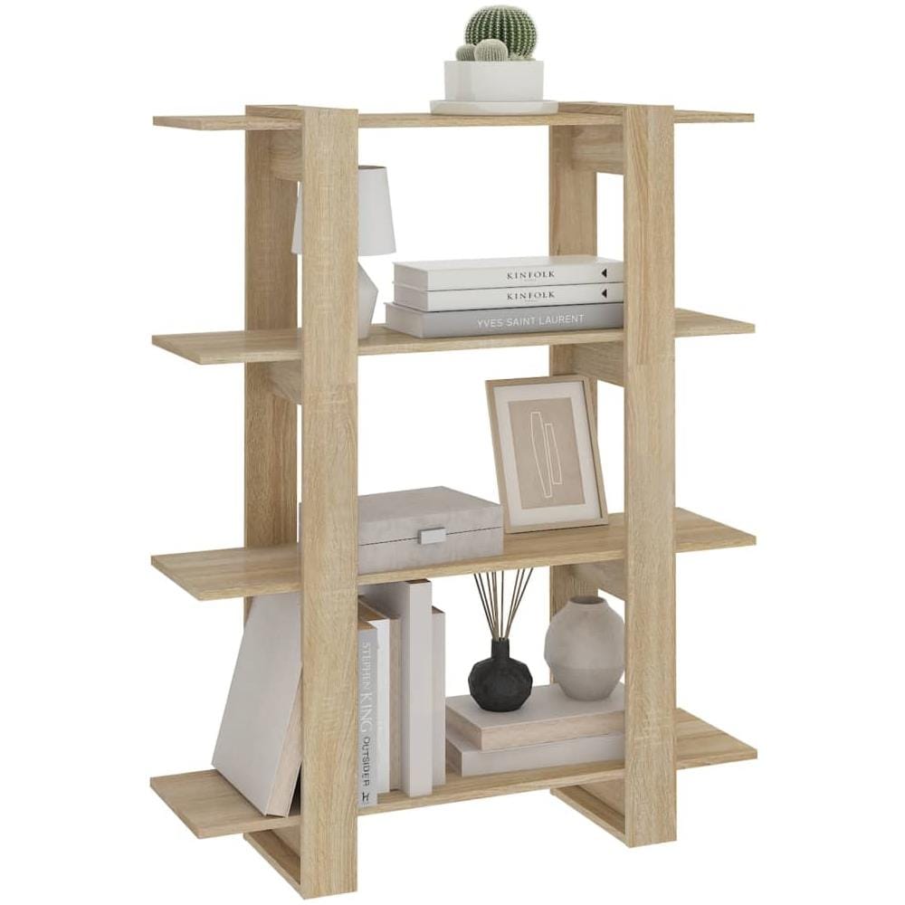 Libreria / divisorio Rovere Sonoma 100x30x123,5 Cm - Foto 3