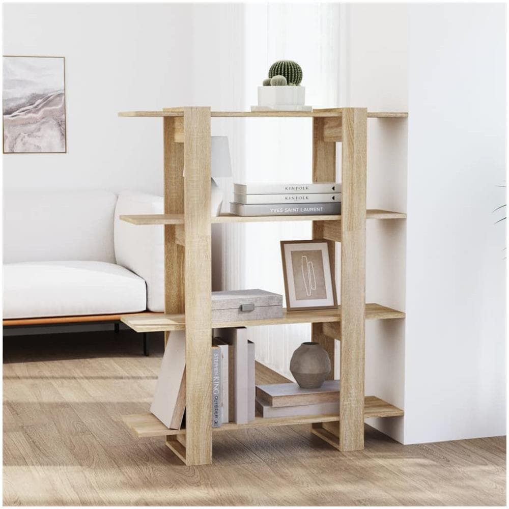 Libreria / divisorio Rovere Sonoma 100x30x123,5 Cm - Foto 1