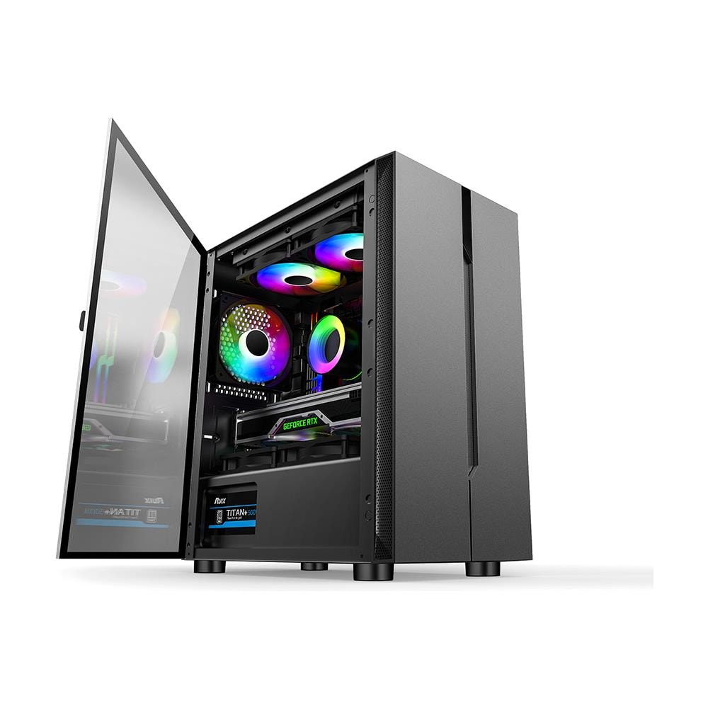 Case IT-GMSC13 ITX / Micro ATX 1 Porta USB 3.0 Colore Nero (Finestrato) - Foto 1