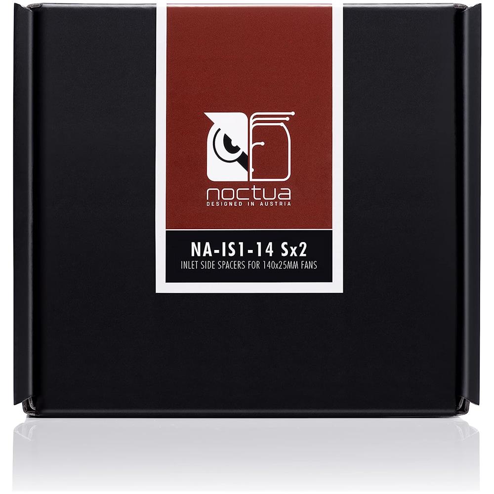 NA-IS1-14 Sx2 Kit da 2 Distanziatori per Ventola PC da 140 x 25 mm - Beige / Marrone - Foto 5