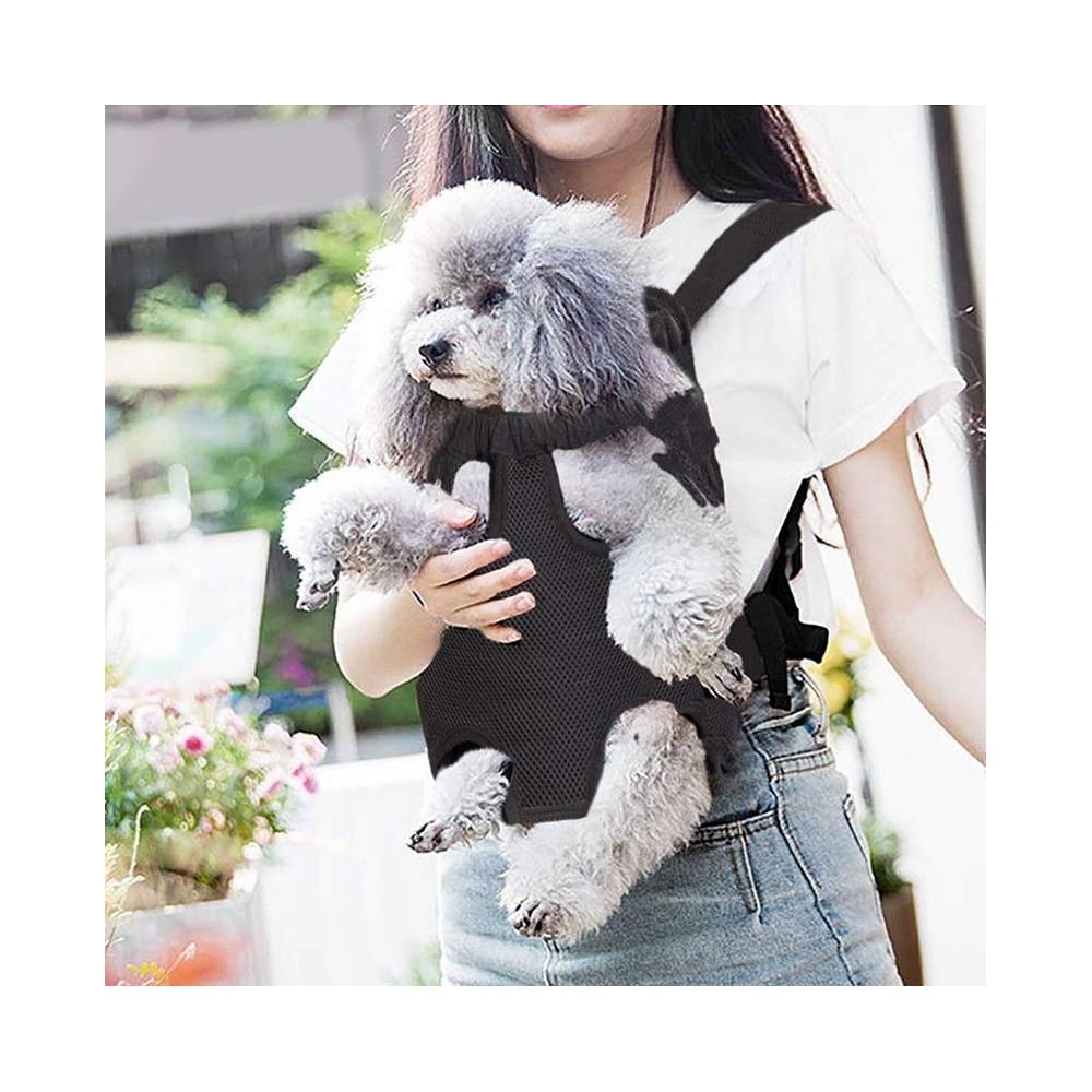 Zaino Per Animali Domestici Borsa Per Animali Domestici Nero L / 3.5-6.5 Kg - Foto 2