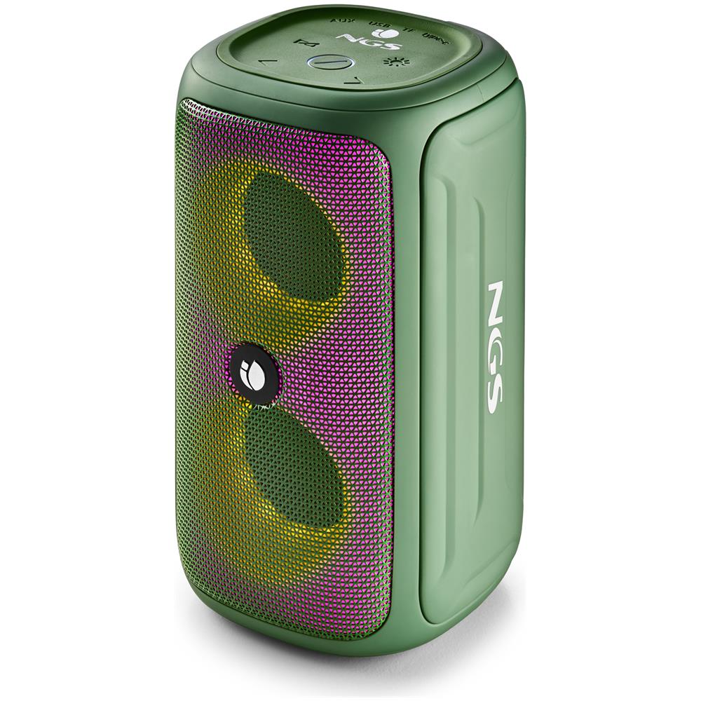ROLLERBEAST Cassa Bluetooth Portatile Waterproof con Cavo USB Incluso, Verde - Foto 1