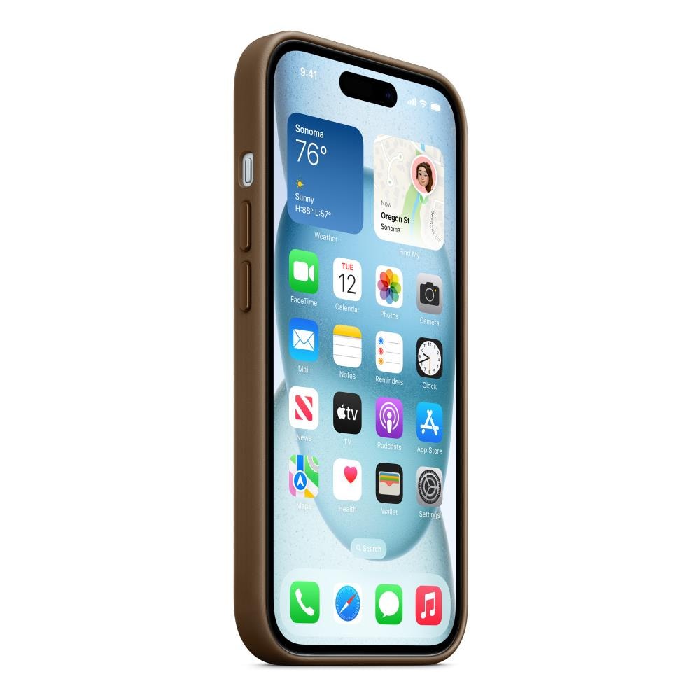 IPHONE 15 FINEWOVEN CASE TAUPE - Foto 7