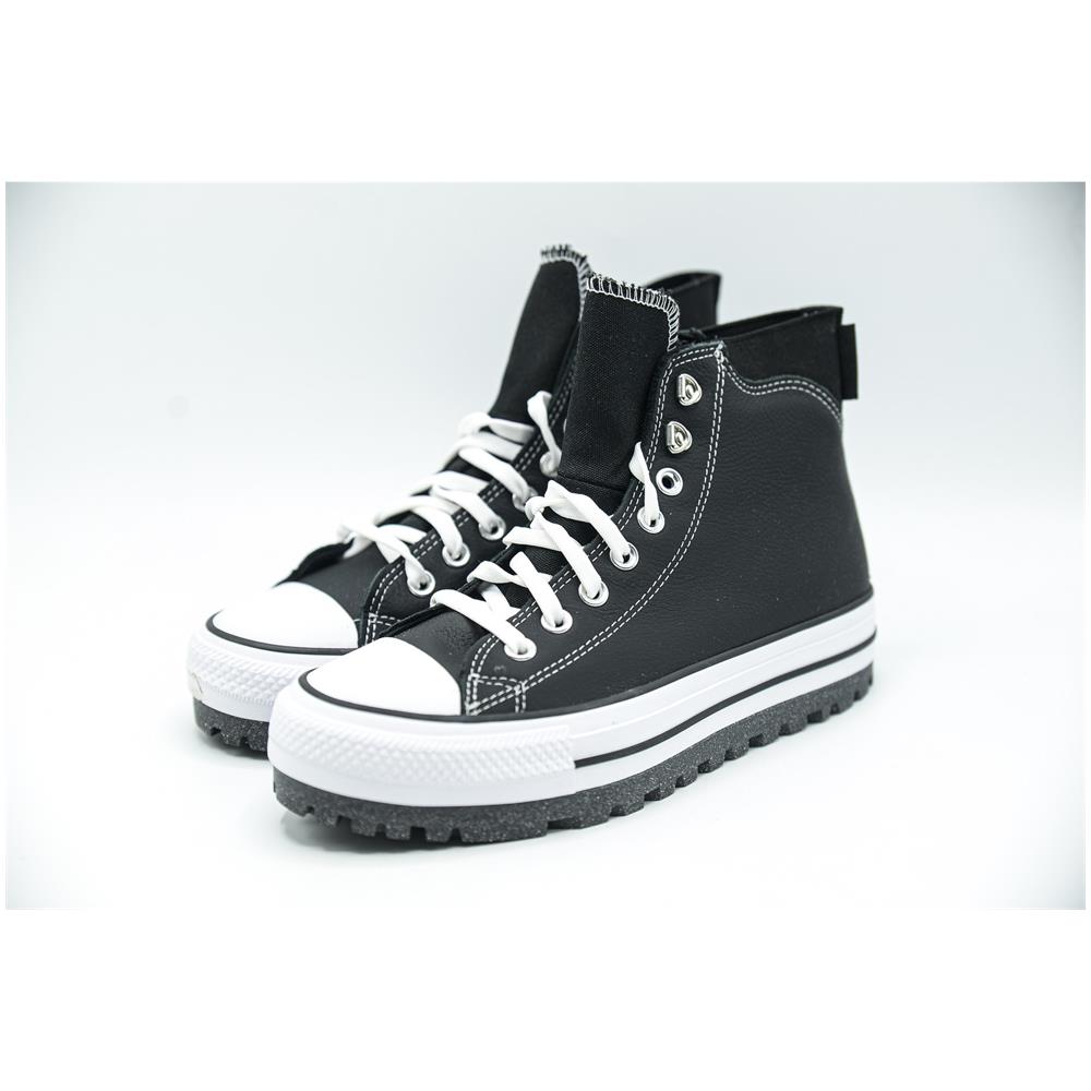 Chuck Taylor All Star City Trek Waterproof A04480c, Unisex, Nero, 41 - Foto 2