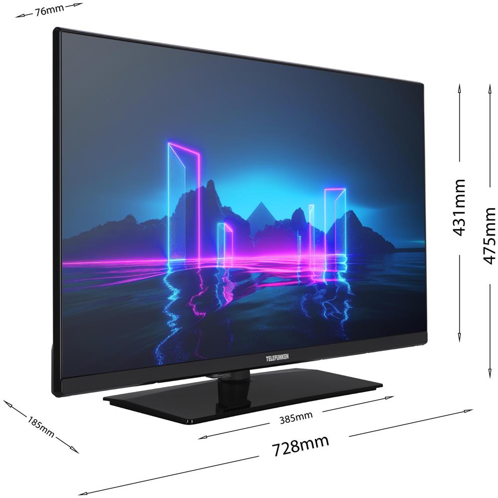 TV LED HD 32" TE32750S38YXD - Foto 7