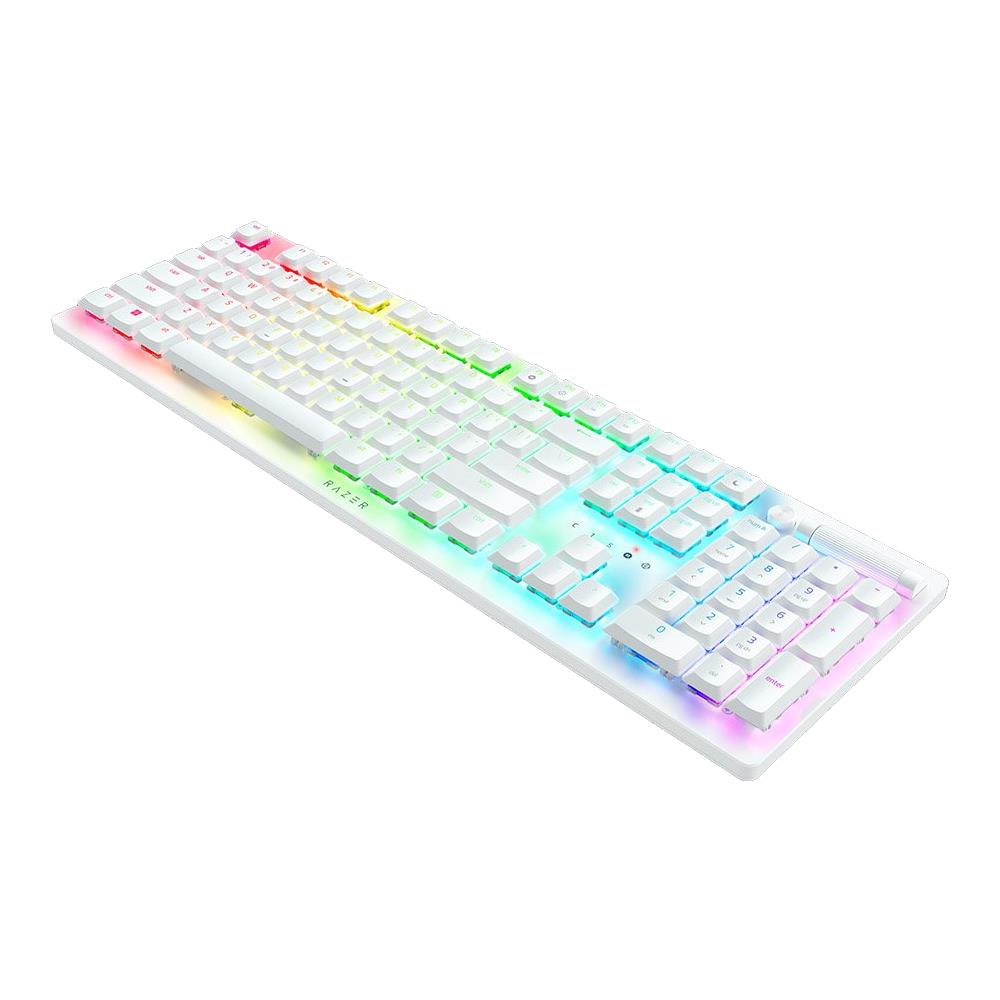 Tastiera Wireles + Bluetooth RZ03-04363500-R3M1  per Gaming (Layout Inglese US) Colore Bianco - Foto 2