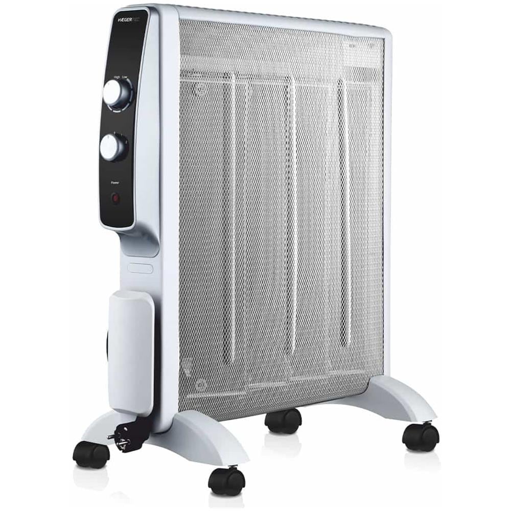 MH-200.005A stufetta elettrica Interno Nero, Acciaio 2000 W - Foto 1