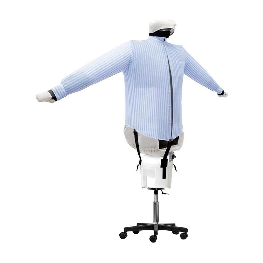 EOLO Stira Camicie SA05 S ECO INOX V6 Stira Asciuga in Automatico Camicie Bambola Stiratrice Asciugatrice Stendiasciuga Manichino Ferro Stiro Robot 3 Programmi Made in Italy Garanzia 5 Anni Efficienza A++ - Foto 1