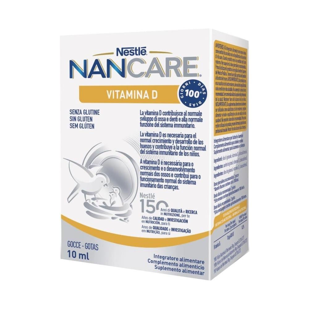 Nancare Vitamina D Gocce 10 ml - Foto 1